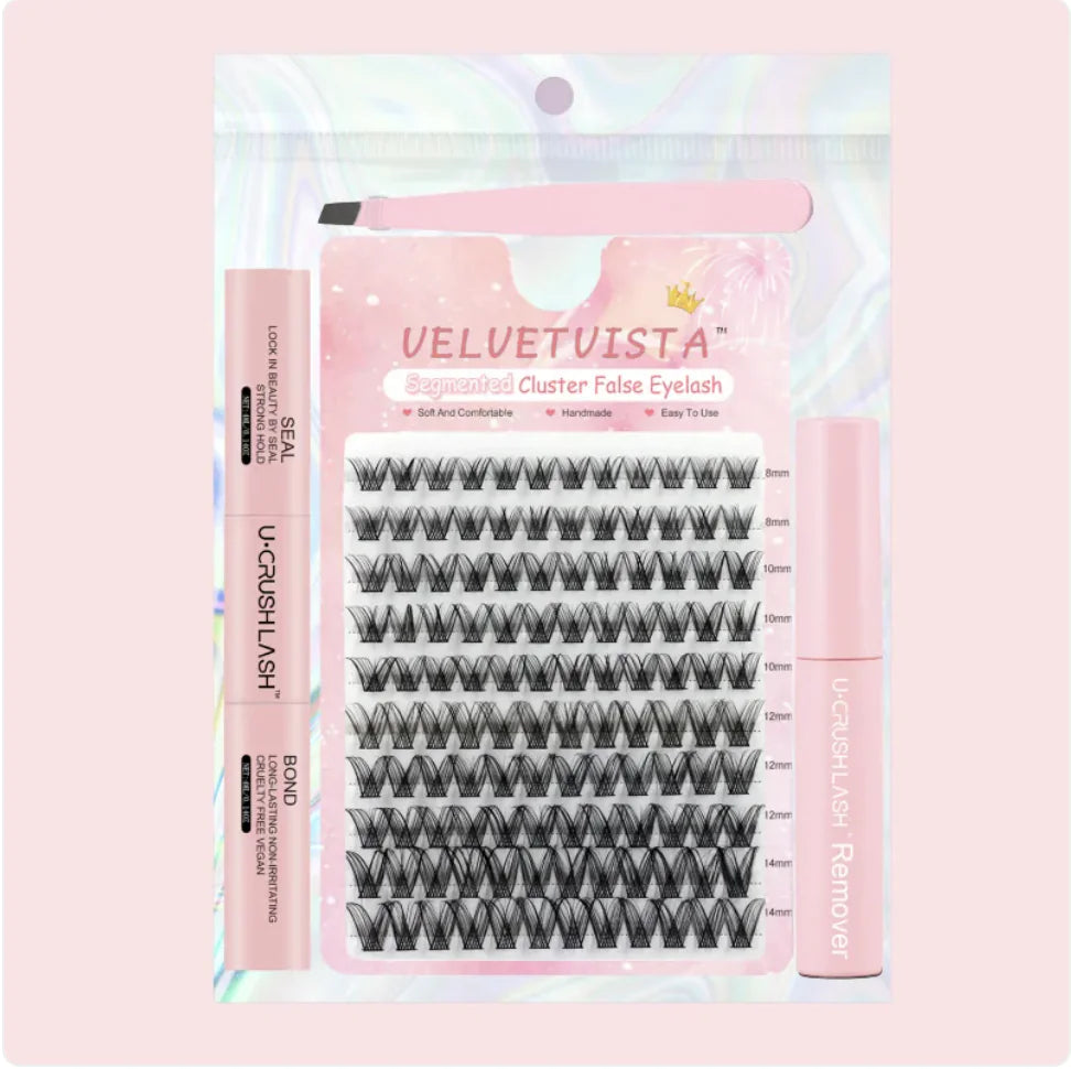 Luxurious Thick Curly False Eyelash Set | Bold & Voluminous Look