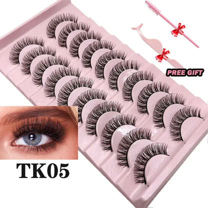 Ultra-Fluffy Russian Strip Lashes | Glamorous & Long-Lasting