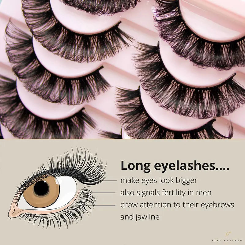 Ultra-Fluffy Russian Strip Lashes | Glamorous & Long-Lasting