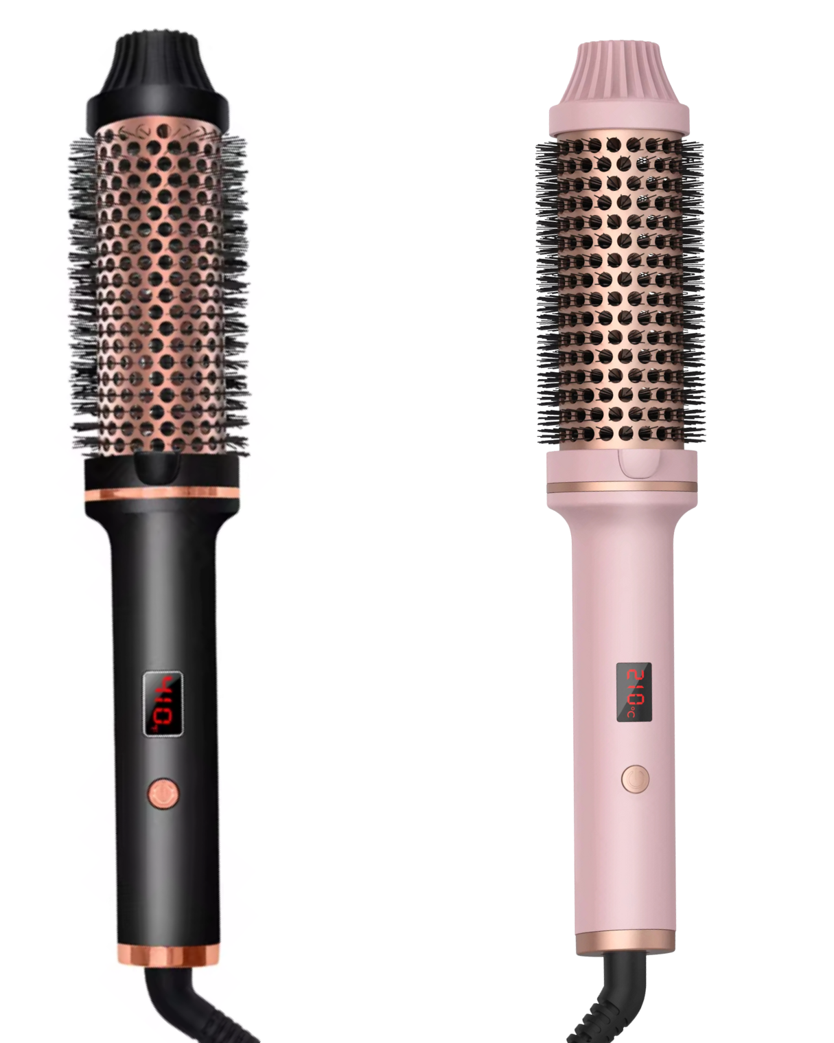 3-in-1 Pro Thermal Brush | Negative Ion & Dual PTC Heaters