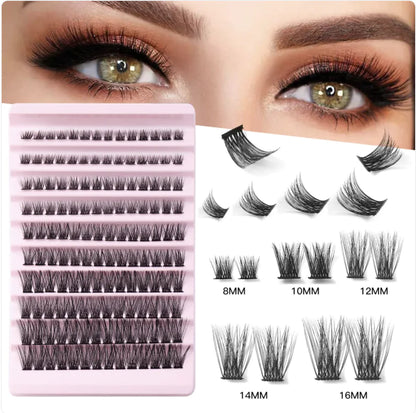 Natural Single Cluster False Eyelash Set | Lightweight & Voluminous