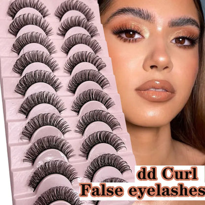 Ultra-Fluffy Russian Strip Lashes | Glamorous & Long-Lasting